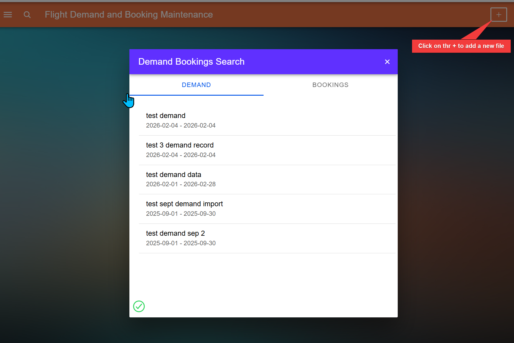 Create new folder form